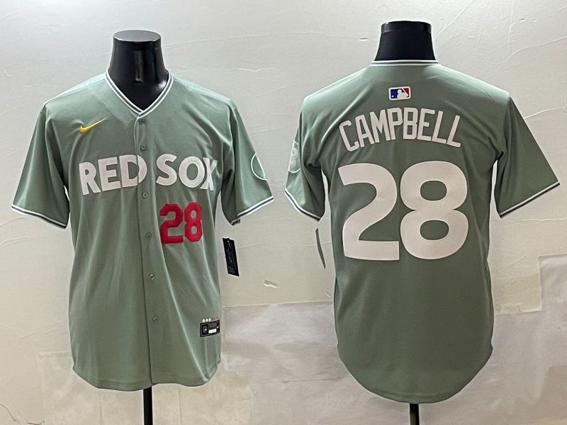 Men Boston Red Sox #28 Campbell Green Joint Name Nike 2025 MLB Jersey style 4253->los angeles dodgers->MLB Jersey